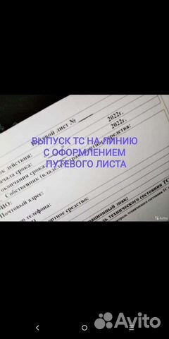 Путевые листы. Выпуск на линию тс. Договор