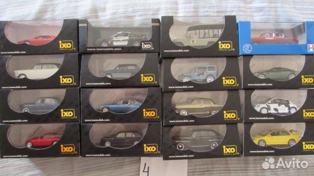 Модели 1:43 IXO kiosho spark solido