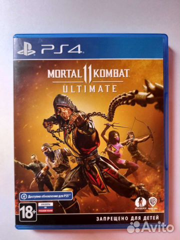 Mortal kombat 11 ultimate для ps4