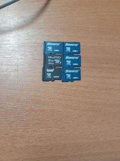 Карта памяти SD и MicroSD 2,4,8,16,32,64,гб