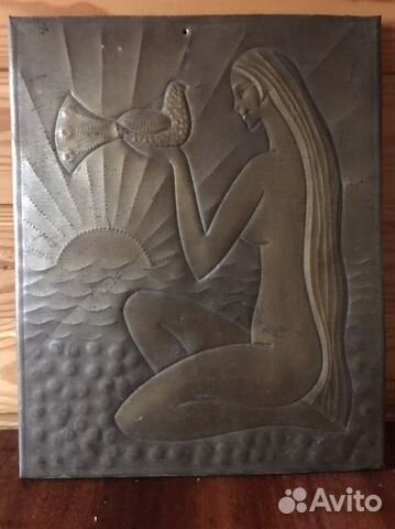 Чеканка панно СССР