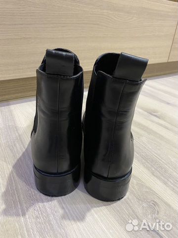 Кожаные ботинки челси Zara 39 р-р