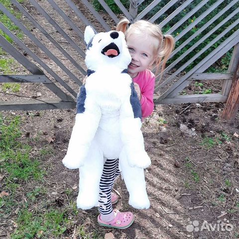 Ливлиг собака Хаски IKEA