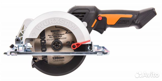 Дисковая пила аккумуляторная worx WX531.9