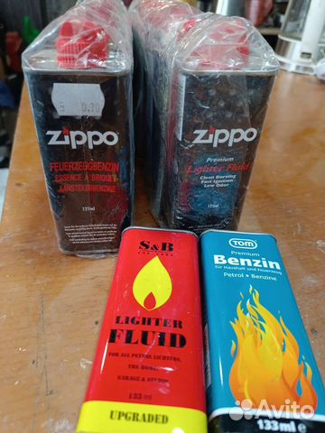 Бензин для зажигалок zippo