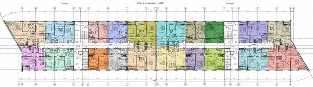 2-к. квартира, 53,6 м², 3/15 эт.