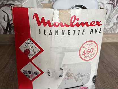Мясорубка Moulinex Jeannette HV2 E12 на запчасти