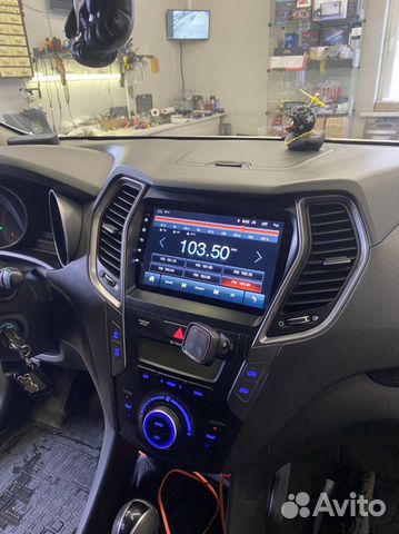 Android магнитола Hyundai Santa Fe 3