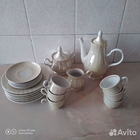 Кофейный и Чайный сервизы СССР Винтаж