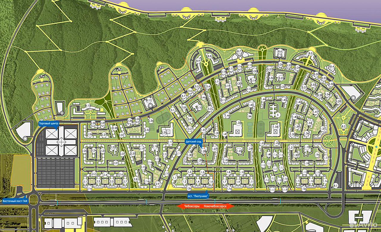 Новый город чебоксары новый план застройки