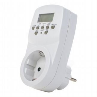 Таймер электронный с розеткой
