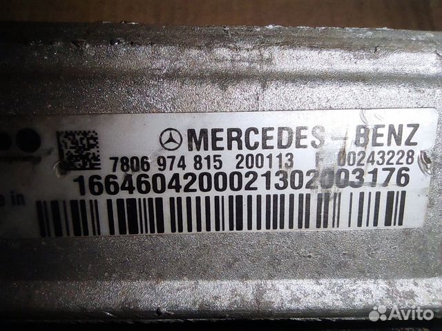 Рулевая рейка Mercedes ML W166 A1664604200