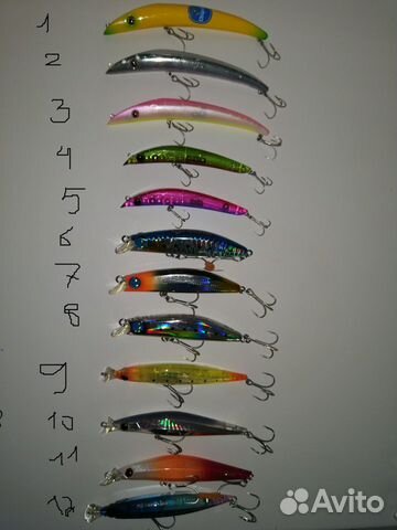 Японские воблеры оригинальные