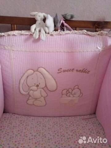 Бортики и балдахин в кроватку