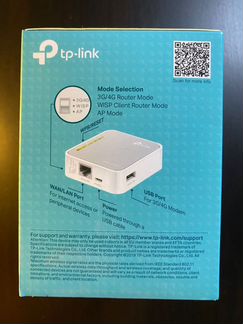 Мини роутер Tp-Link TL-MR3020