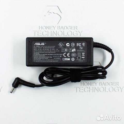 Блок питания для Asus 19V 2.37A (45W) 4.0x1.35мм