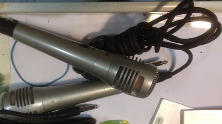 Микрофон динамический бу