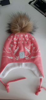 Шапка зимняя для девочки новая Reima