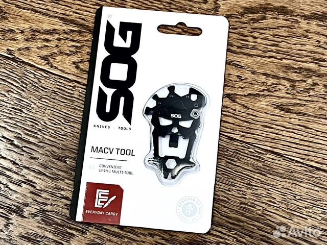 SOG MacV Tool SM1001 EDC брелок мультитул