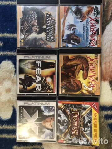 Диски с играми на пк