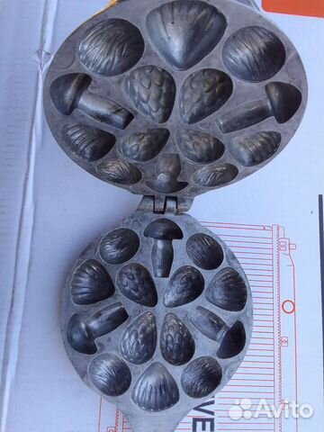 Форма для выпечки орешков СССР