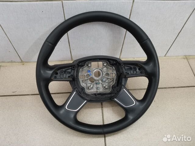 Руль 4-х спицевый кожа Audi A7, A6 C7 4G0419091M