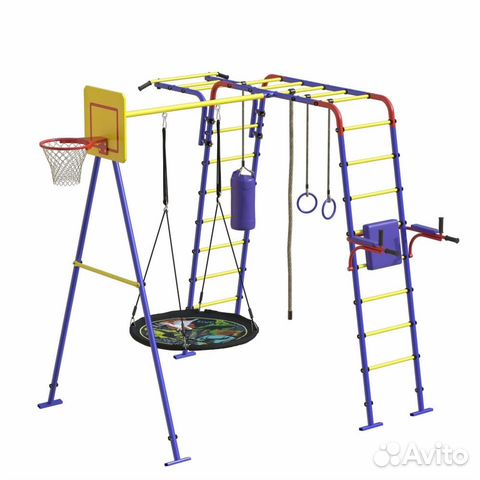 Уличный дск Юниор с качелями 