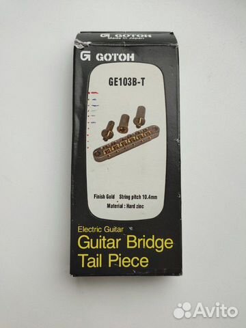 Guitar Bridge TOM. Аналог Gotoh GE103B-T Порожек д