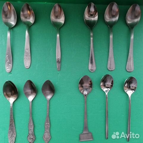 Тарелки Дулево, ложки чайные разные нержавейка