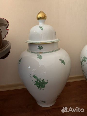 Ваза ручной работы фабрики херенд/Herend