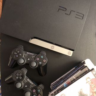 Sony playstation 3 cech-2508B,320гб + игры