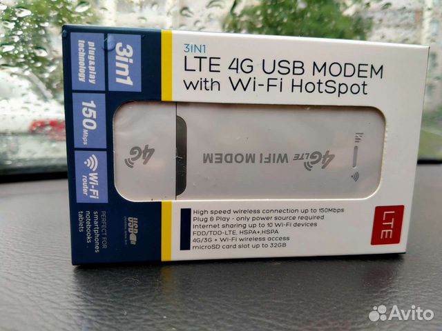 Универсальный модем 4g,для всех операторов