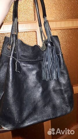 Сумка натуральная кожа