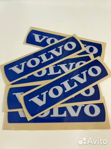 Наклейки на решетку радиатора Volvo