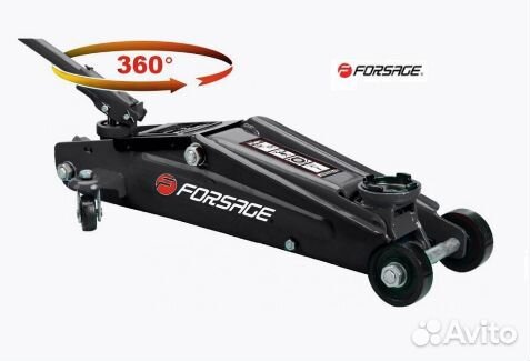 Домкрат подкатной гидравлический 3 т