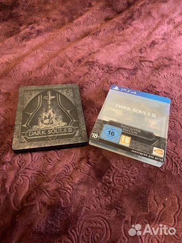 Dark Souls 3 ps4 steelbook