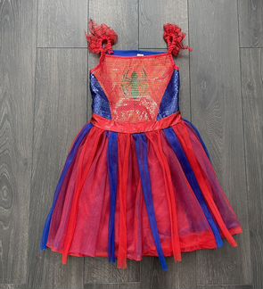 Платье Spider girl р.7-8 лет