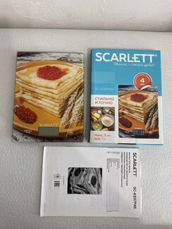 Новые кухонные весы Scarlet