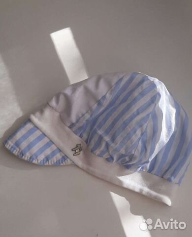 Кепка панамка для новорожденных