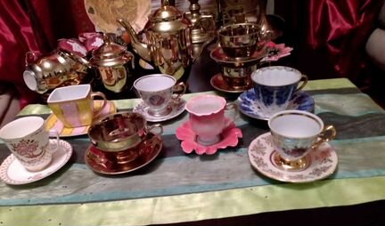 Чайный сервиз, кофейные пары, Чехия, Япония, лфз