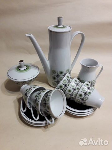 Чайно-кофейный сервиз гдр