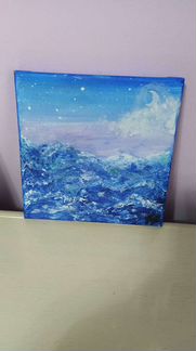 Картина холст акрил