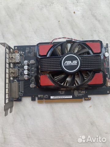 Видеокарта rx550 4gb