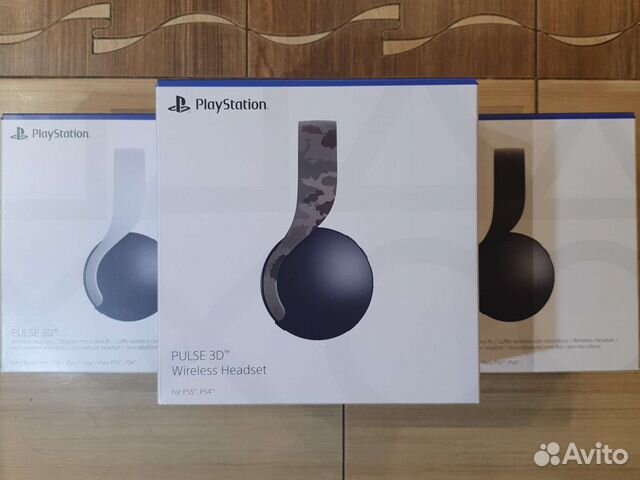 Наушники Sony PS5 Pulse 3D Камуфляж Новые