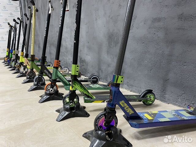 Трюковой самокат Explore