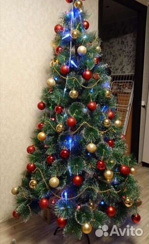 Елка искусственная (сосна) 210 см в наличии