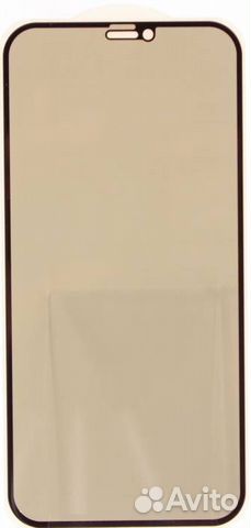 Защитное стекло 3D Анти-шпион для iPhone 12/12 Pro