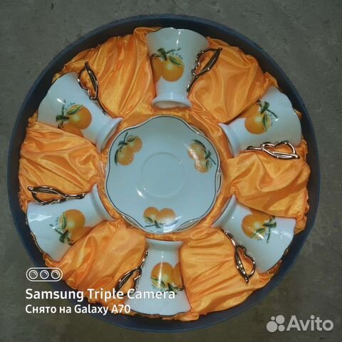 Кофейный набор, сервиз новый