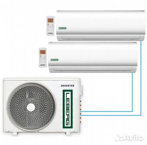 Leberg LUI-2M18BB + LSI-M09WB 2 шт