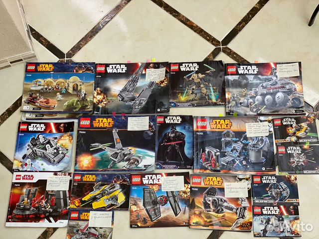 Lego Star wars 75035 75093 75104 75082 74101 75050